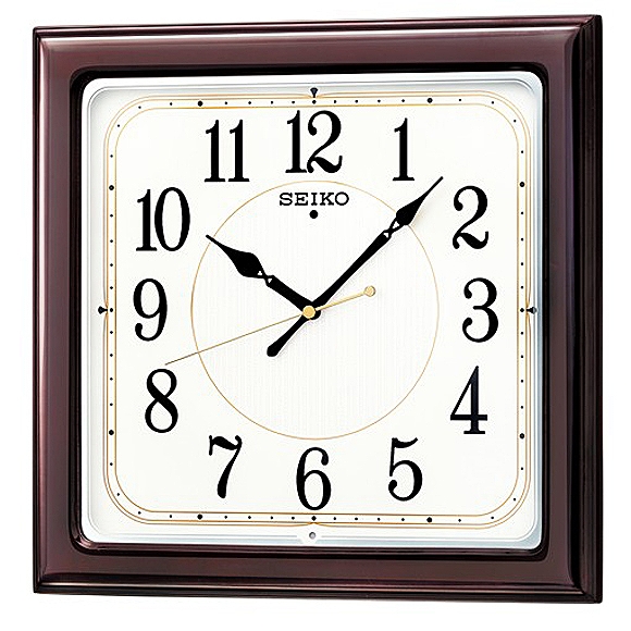 セイコー(SEIKO) 掛け時計 電波時計 アナログ 木枠 KX387B｜壁掛け時計販売