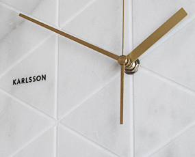KARLSSON（カールソン）掛け時計、オランダデザイン「６角・ヘクサゴン」