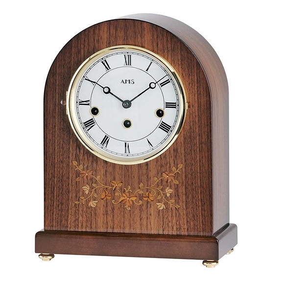 AMS 置き時計 置時計 機械式置き時計 アナログ アンティーク ドイツ製 AMS2154-1 .３５%OFF 納期1ヶ月程度　 (YM-AMS2154-1)