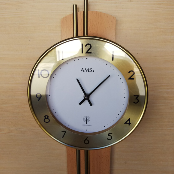 AMS 掛け時計 振り子時計 アナログ ドイツ製 AM5266-18 30%OFF 納期1ヶ月程度　(YM-AMS5266-18)