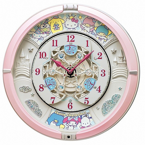 掛け時計｜セイコー(SEIKO) からくり時計 キャラクター時計 サンリオ