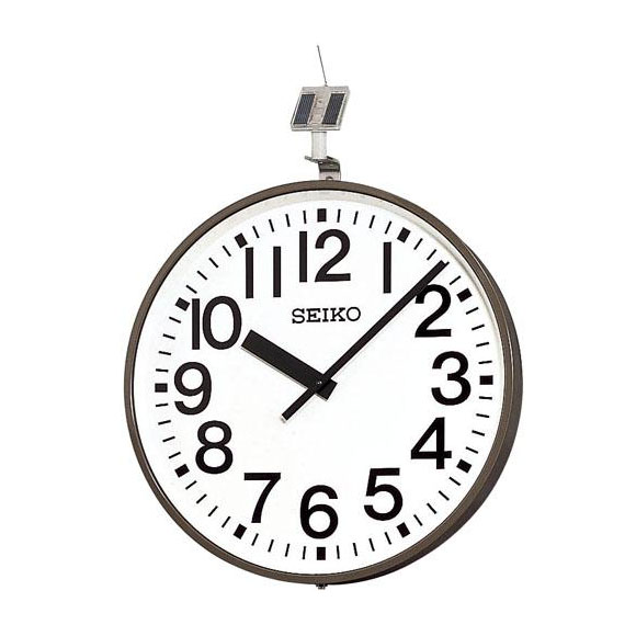 セイコー(SEIKO) ソーラー 屋外用時計 QFC-703R｜壁掛け時計販売