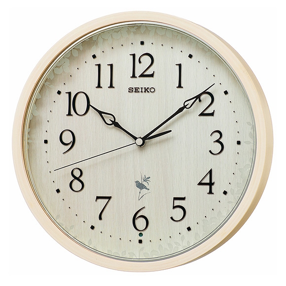 掛け時計｜セイコー(SEIKO) 掛け時計 電波時計 木枠 チャイム 合成音