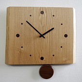 寄せ木振り子時計Ｆ12-1