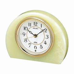 セイコー(SEIKO)置き時計 オニキス枠 BZ225M｜置き時計販売