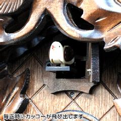 森の時計、木製からくり鳩時計　６２２ＱＭ (MD-622QM)