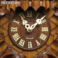 森の時計、木製からくり鳩時計　６４０ＱＭＴ (MD-640QMT)