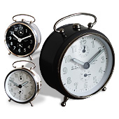デッドストック・レア品　ドイツ、WEHRLE (ウェラ) 小型手巻きアラーム 時計 (OP-75048)