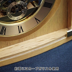 直輸入特価クリスタルガラス時計「アートシリーズＨＳ2010NT」　(YM-HS2010NT)