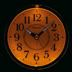 SEIKO（セイコー） 目覚まし時計 アナログ 自動点灯 （KR888S）