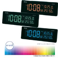 SEIKO（セイコー）目覚まし時計　コンセント式 デジタル 電波時計（DL205K）