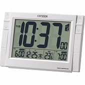 【特価２割引】 シチズン 置き時計 デジタル パルデジットワイドDS (RY-8RZ150-003）