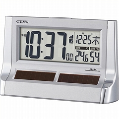【特価２割引】 シチズン 置き時計 デジタル パルデジットソーラーR128 (RY-8RZ128-019）