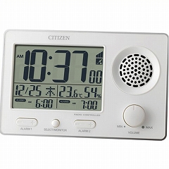 【特価２割引】 シチズン 置き時計 デジタル スーパークリアトーンF (RY-8RZ149-003）