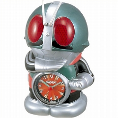 【特価２割引】 シチズン 置き時計 アナログ キャラクター 仮面ライダー （RY-4SE502RH05)