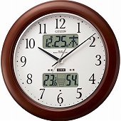 【特価２割引】 シチズン 掛け時計 アナログ インフォームナビW （RY-4FY619-006)