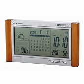 デジタルカレンダー電波時計（天気予報機能つき）