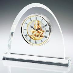 ガラス置き時計「オーバル」　(NSGW1000-11071)