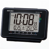SEIKO(セイコー) 目覚まし時計 電波時計 デジタル ウィークリーアラーム SQ775K