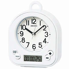 SEIKO(セイコー) 置き時計 クォーツ時計 アナログ キッチン＆バスクロック BZ358W
