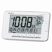 SEIKO(セイコー) 目覚まし時計 電波時計 デジタル ウィークリーアラーム SQ774W