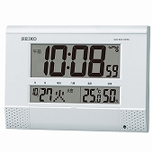 SEIKO(セイコー) 掛け時計 電波時計 デジタル プログラムクロック SQ435W