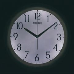 SEIKO(セイコー) 掛け時計 電波時計 アナログ 文字盤自動点灯 KX203B