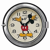 SEIKO(セイコー) キャラクター時計  掛け時計 クォーツ時計 アナログ キャラクター時計 ディズニー ミッキー FS504S