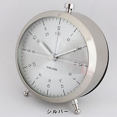 KARLSSON（カールソン）目覚し時計、オランダデザイン「ボタン」