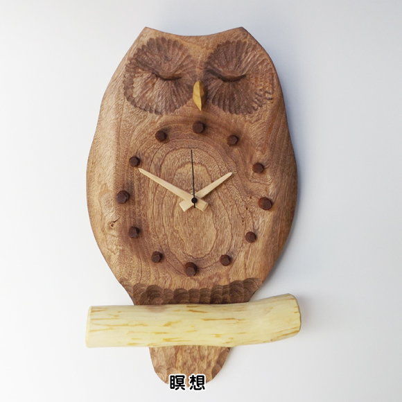 掛け時計｜掛け時計 フクロウの 掛時計フクロウ ふくろう 人気 