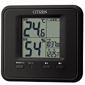 シチズン CITIZEN 掛け時計 温湿時計 デジタル ライフナビ 掛置兼用 D203B (8RD203-B02) 特価25%OFF