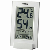 シチズン CITIZEN 置き時計 温湿時計 熱中症対策 インフォームナビD209B (8RD209-B03) 特価25%OFF