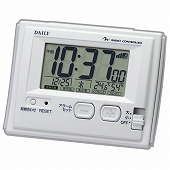 シチズン CITIZEN デイリー DAILY 置き時計 デジタル 温湿度 ジャストウェーブR126DN (8RZ126DN03) 特価25%OFF