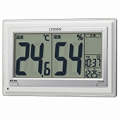 シチズン CITIZEN 掛け時計 温湿時計 デジタル ライフナビ 掛置兼用 D201A (8RD201-A19) 特価25%OFF