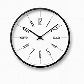 Lemnos レムノス 掛け時計 電波時計 アナログ 時計台の時計 （KK13-16A）