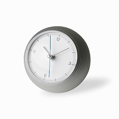 Lemnos レムノス 置き時計 アナログ スイープムーブメント 「アースクロック」 (TIL16-10)