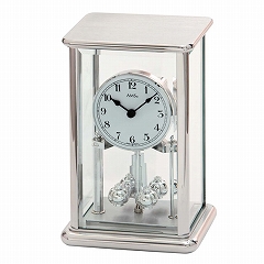 AMS 置き時計 置時計 アナログ シルバー ドイツ製 AMS1210 30%OFF 納期3〜4週間　(YM-AMS1210)