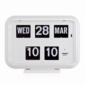 TWEMCO トゥエンコ 掛け時計 パタパタ時計 カレンダー表示 ロータリークロック 掛置兼用　(OP-QD-35)