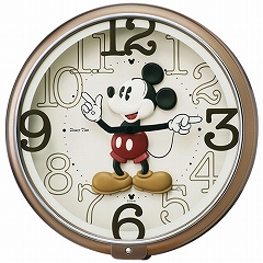 セイコー(SEIKO) キャラクター時計 掛け時計 ディズニー 壁掛け FW576B アナログ ディズニー ミッキー ミッキー＆フレンズ メロディ おしゃれ