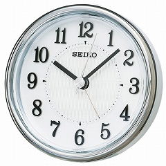 セイコー(SEIKO) 目覚まし時計 置き時計 KR895W アナログ スイープ ライト付 おしゃれ