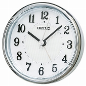セイコー(SEIKO) 目覚まし時計 置き時計 KR895W アナログ スイープ ライト付 おしゃれ