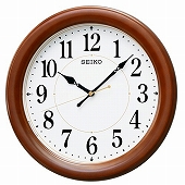 セイコー(SEIKO) 掛け時計 壁掛け 電波時計 KX204B アナログ ステップ 自動点灯ライト おしゃれ