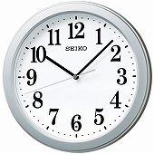 セイコー(SEIKO) 掛け時計 壁掛け 電波時計 KX379S アナログ ステップ おしゃれ