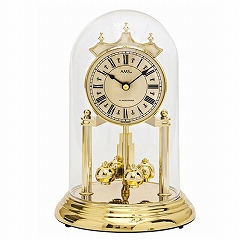 AMS 置き時計 アナログ ゴールド ドイツ製 AMS1204 30%OFF 納期1ヶ月程度　(YM-AMS1204)