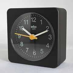 ブラウン(BRAUN) BNC019 目覚し時計 デジタル アラーム モダン 正規品 直輸入 小型 置き時計 ドイツ (YM-BNC019)