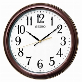 セイコー(SEIKO) 掛け時計 電波時計 スイープ おやすみ秒針 お買い得 KX234B