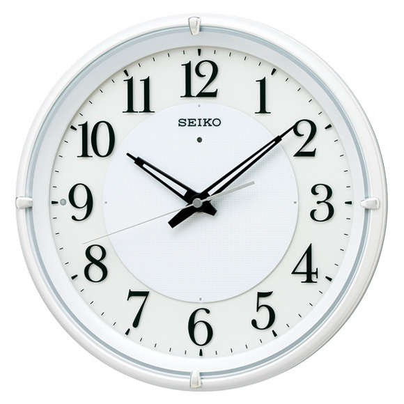 掛け時計｜セイコー(SEIKO) 掛け時計 電波時計 おやすみ秒針 スイープ 