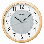 セイコー(SEIKO) 掛け時計 電波時計 ソーラー スイープ おやすみ秒針 SF243B