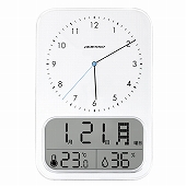 掛け時計 デジタル 電波時計 アナログ カレンダー 六曜 温湿度計「電波ウォールクロック」【 SALE 20％OFF 】　(AD-AL701)