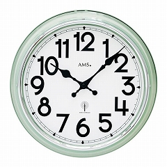 AMS ドイツ製 掛け時計 30cm 見やすい 丸型 アナログ 5510 30%OFF 納期1ヶ月程度　(YM-AMS5510)